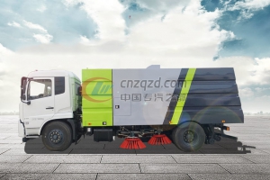 程力公司推出緊湊型大型垃圾自動清掃車--東風天錦