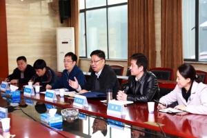 湖北省國稅局黨組成員、紀檢組長劉曉東蒞臨程力集團指導工作